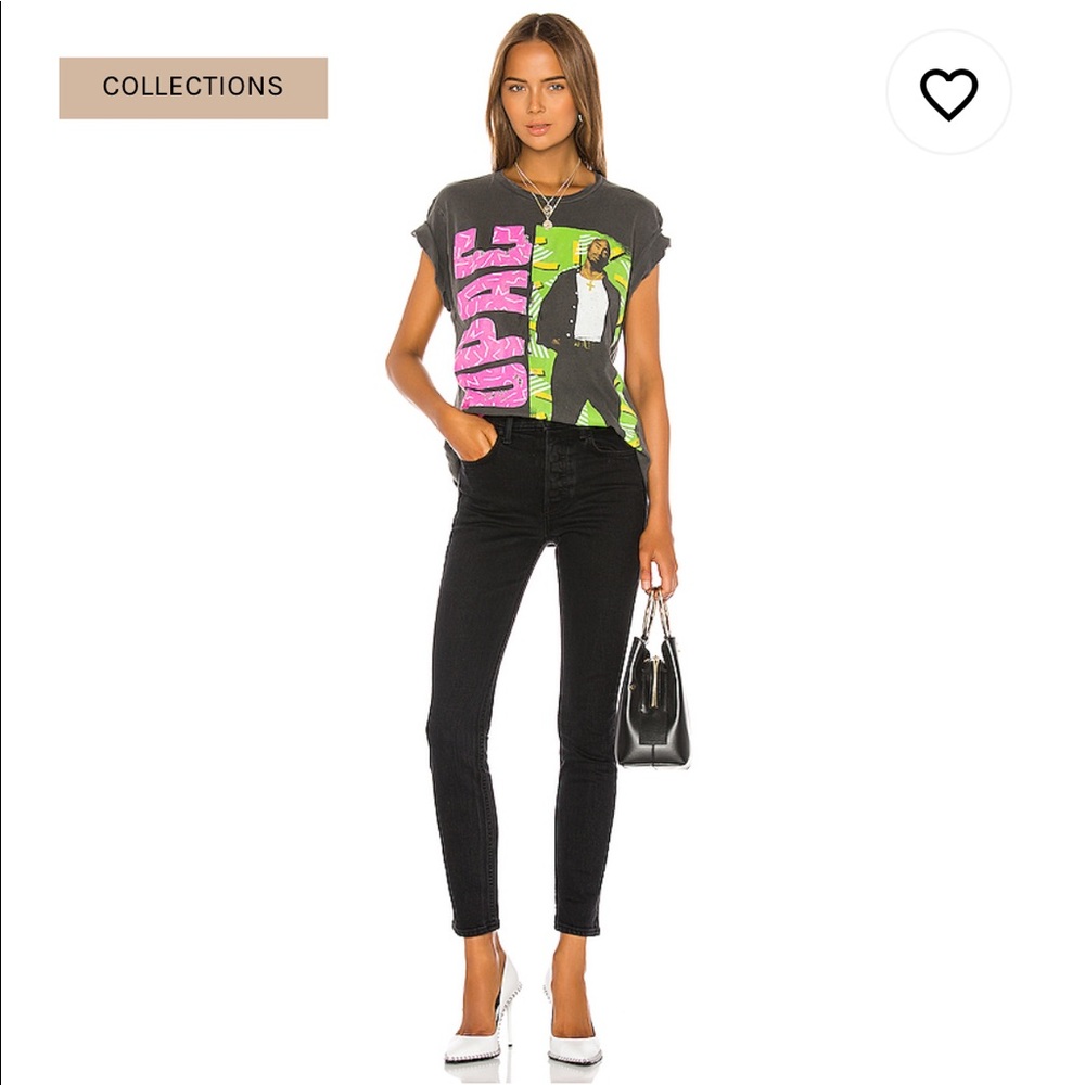 GRLFRND Karolina black skinny jeans